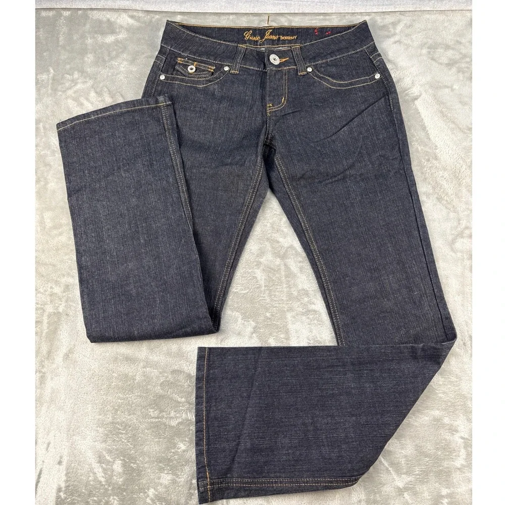 Guess Jeans Doheny Mens 29 Dark Rinse Indigo Straight Leg Denim NEW